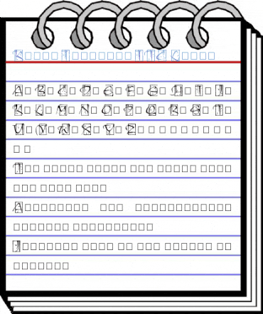 Kendo Initials ITC Light Font