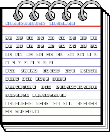 KeyboardTwo Font