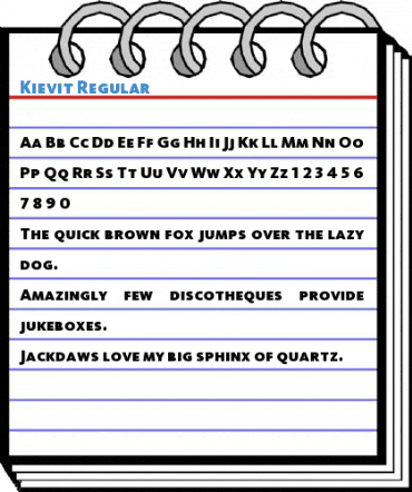 Kievit Font