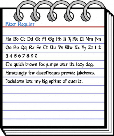 Kizer Font