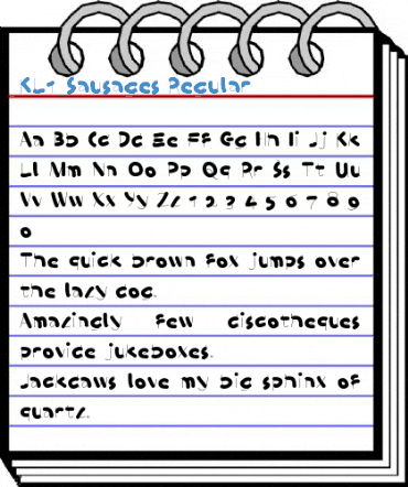 KL1_Sausages Font