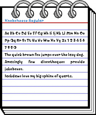 Knobcheese Font