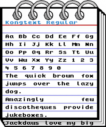 Kongtext Regular Font