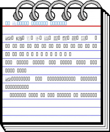 KR Easter Squares Regular Font