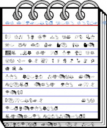 KR Katlings Five Regular Font