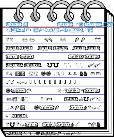 KR Katlings Six Font