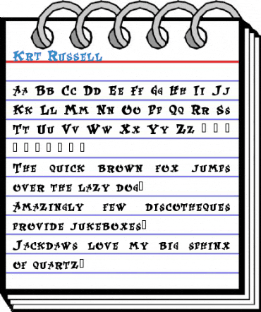 Krt Russell Font