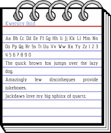 Kwersity Font