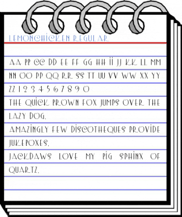 LemonChicken Regular Font