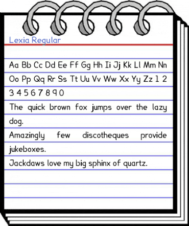 Lexia Font