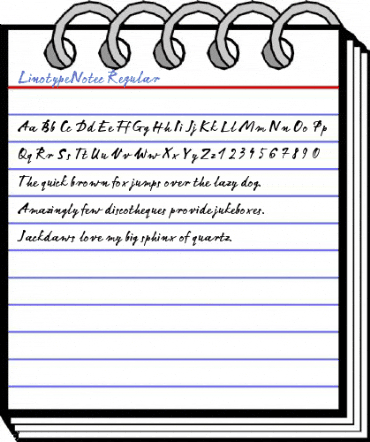 LinotypeNotec Regular Font