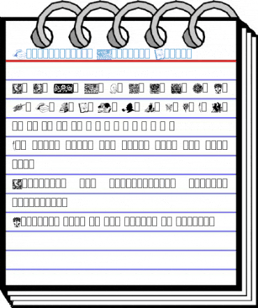 Listemagerens Dingbats Normal Font