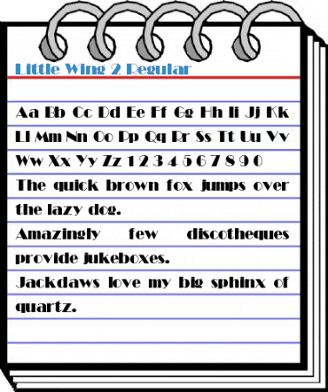 Little Wing 2 Font