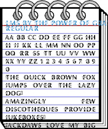 LMS By The Power of Grayskull Regular Font