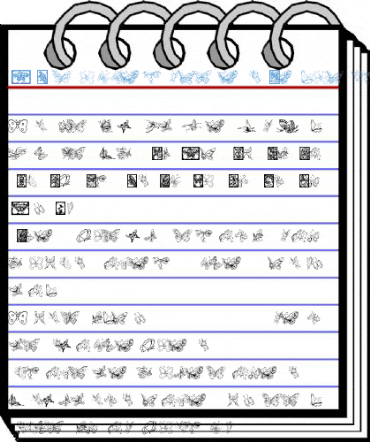 LS503butterflies Regular Font