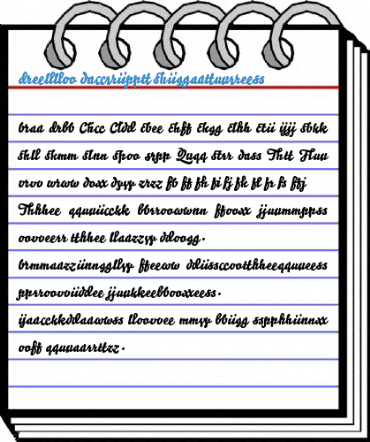 Bello Script Ligatures Font