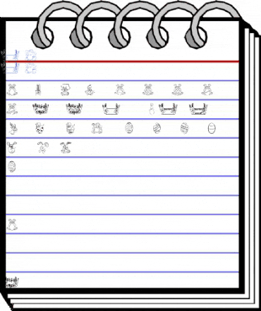 LSeastercartoons LSeastercartoons Font