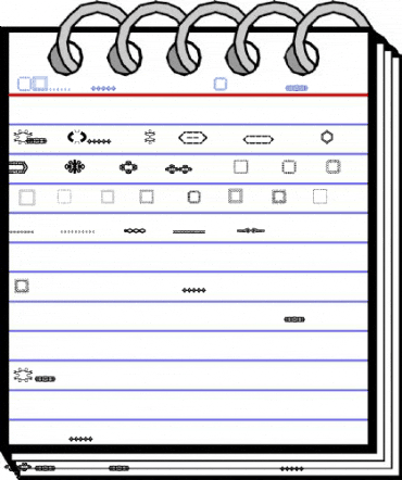 LSWeblets Font