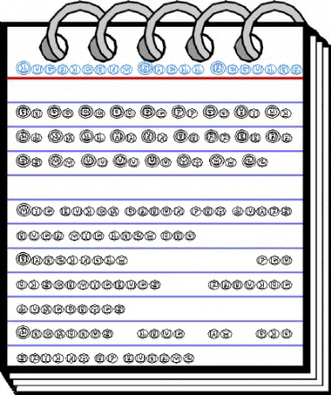 Lubricant Smell Font