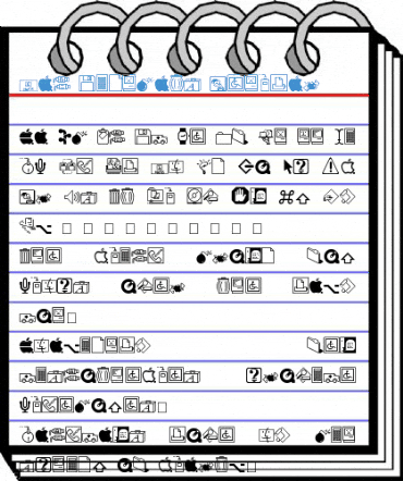 Mac Dingbats Regular Font