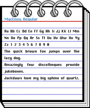 MacEnvy Font