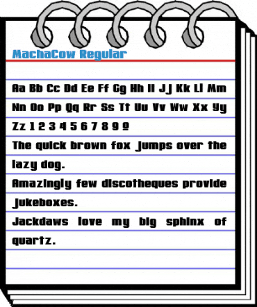 MachaCow Regular Font