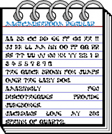 magicmushroom Regular Font