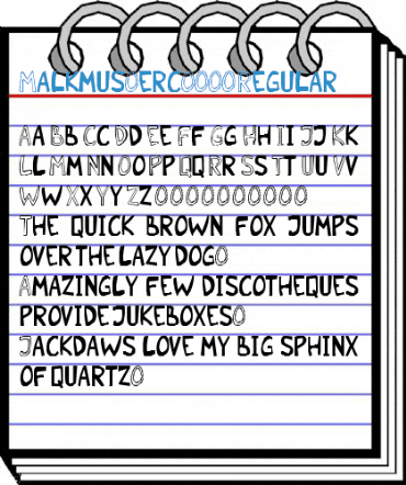 Malkmus_erc_001 Regular Font