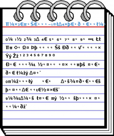 MaxDemiSerif-BoldExpert Regular Font