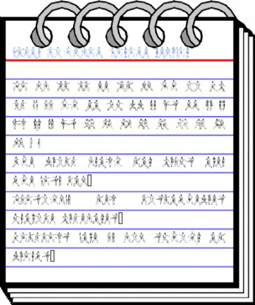 McCoy Dingbat Karate Font