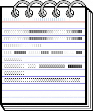 MCS ALMAALIM HIGH HOLES Font