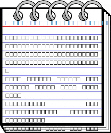 MCS Farisy S_I normal. Font