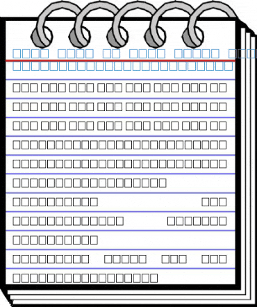 MCS Hor 1 S_I Flag 2000 Font