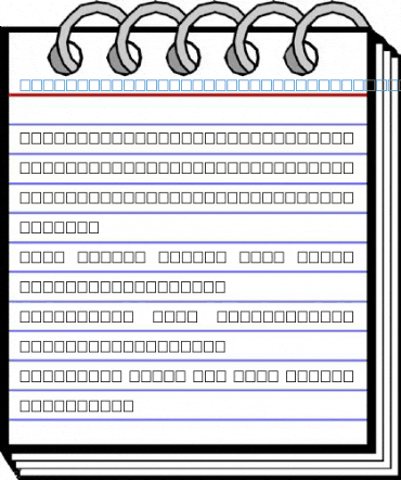 MCS Omalgora S_I adorned. Font