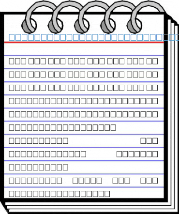 MCS Ophor E_U normal. Font