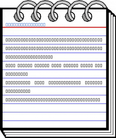 MCS SAND Font