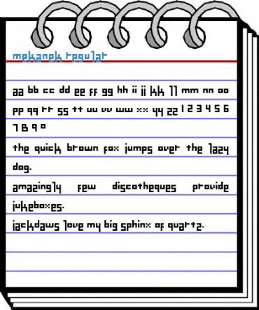 Mekanek Font