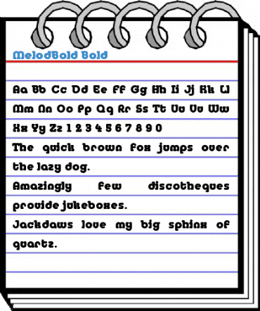 MelodBold Font