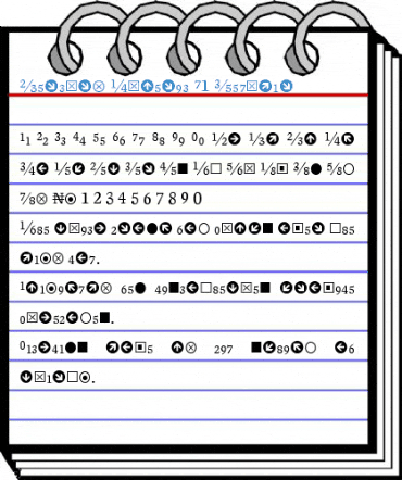 Mercury Numeric G1 Font