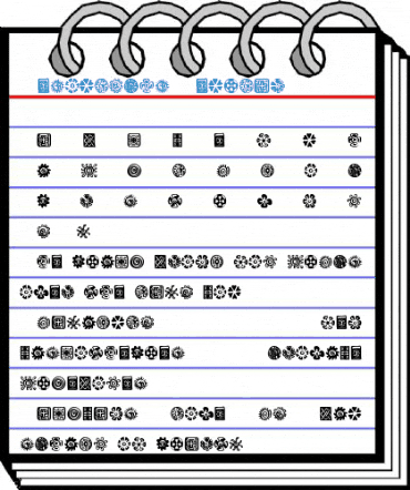 Mesoglyphs Font