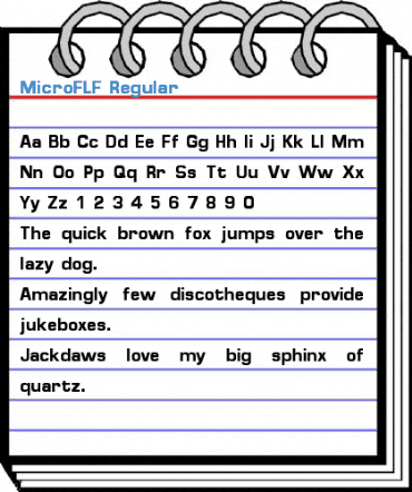 MicroFLF Font