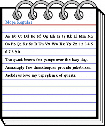 Mope Font