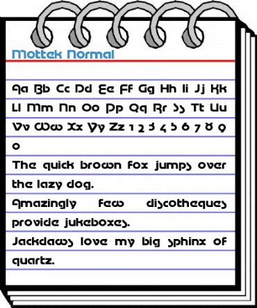 Mottek Font