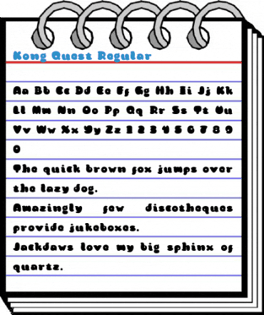 Kong Quest Regular Font