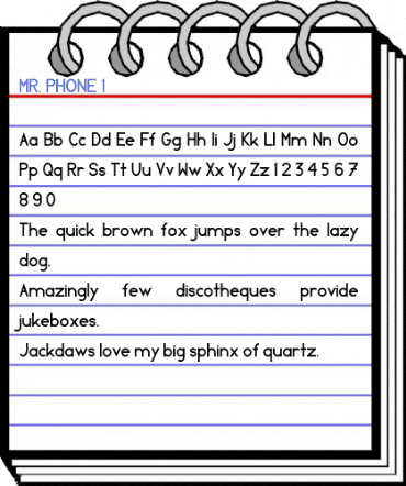 MR. PHONE Font