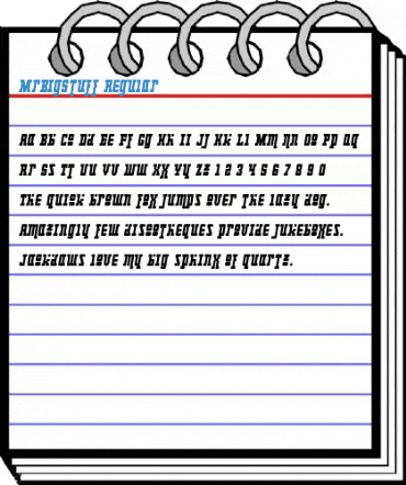 MrBigStuff Font