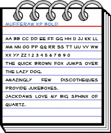 Mufferaw Xp Font