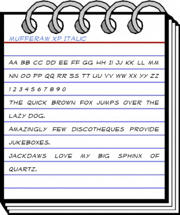 Mufferaw Xp Font