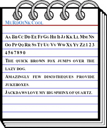 MuRdOiNk Font