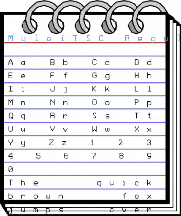 MylaiTSC Regular Font